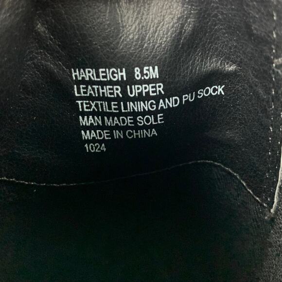 Steven by Steve Madden Harleigh Ankle Boots Black Suede Booties Women's 8.5 - Picture 6 of 11